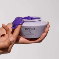 Masque Ultra-Violet Blond Absolu Kérastase 200ml -Coupe Élégance Soldes Boutique 3474636692408 6 57857.1684846744