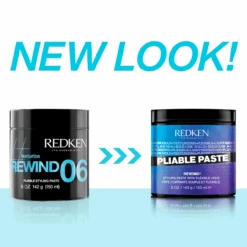 Pliable Paste Redken 150ml -Coupe Élégance Soldes Boutique PLIABLE STYLING PASTE VERSATILE STYLING PASTE WITH FLEXIBLE HOLD 150mll 89010.1694766571