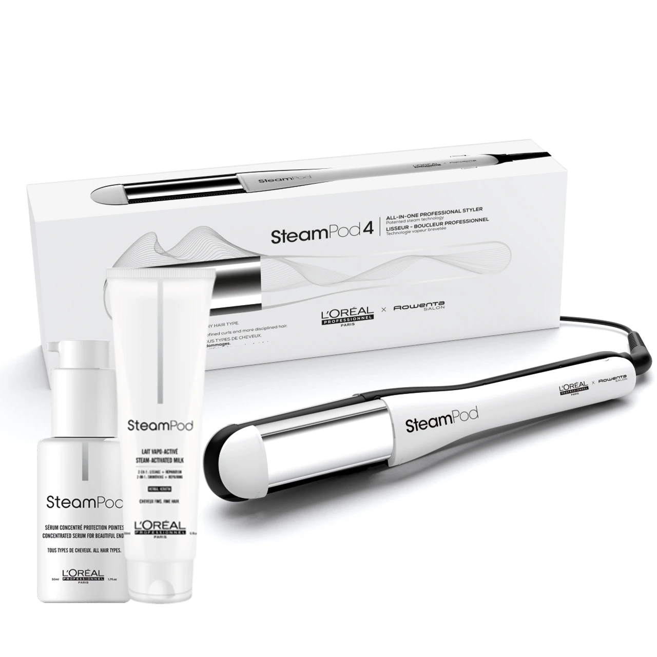 Pack Steampod 4 Cheveux Fins L'Oréal Professionnel 1 Pack Steampod 4 Cheveux Fins L'Oréal Professionnel